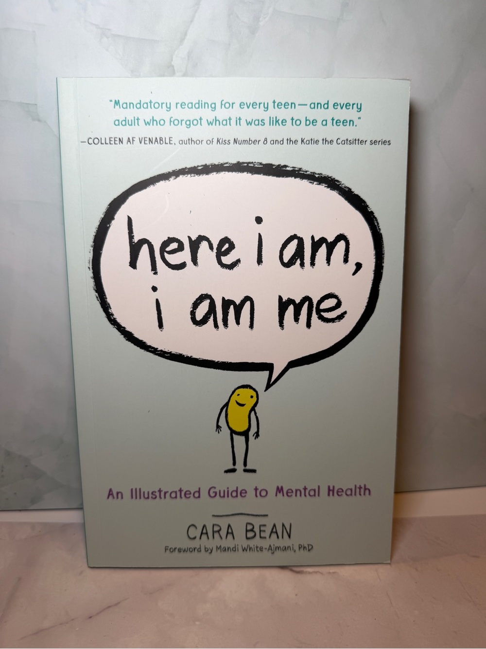 Here I Am, I Am Me Illustrated Guide to Mental Health - Pale Green